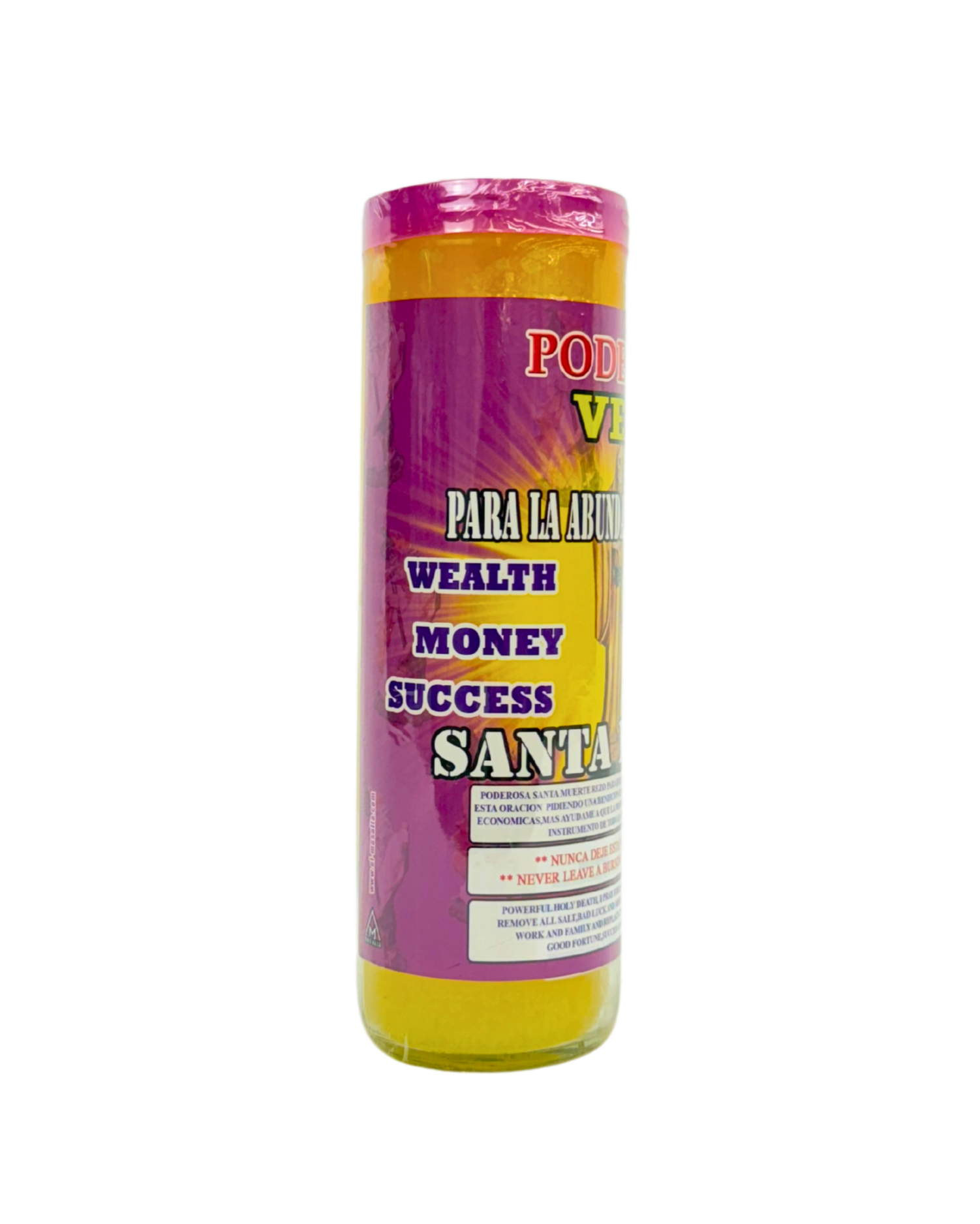 Holy Death Abundance 7 Days Scented Candle