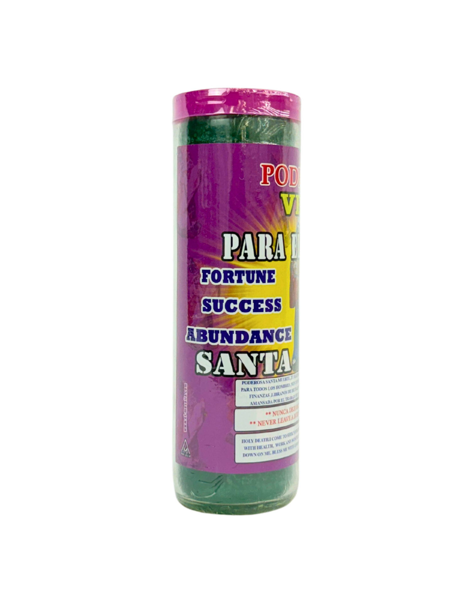 Holy Death Money 7 Days Scented Candle