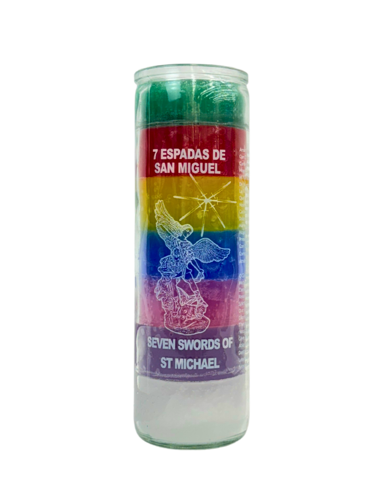 7 Swords of St Michael 7 Days Candle