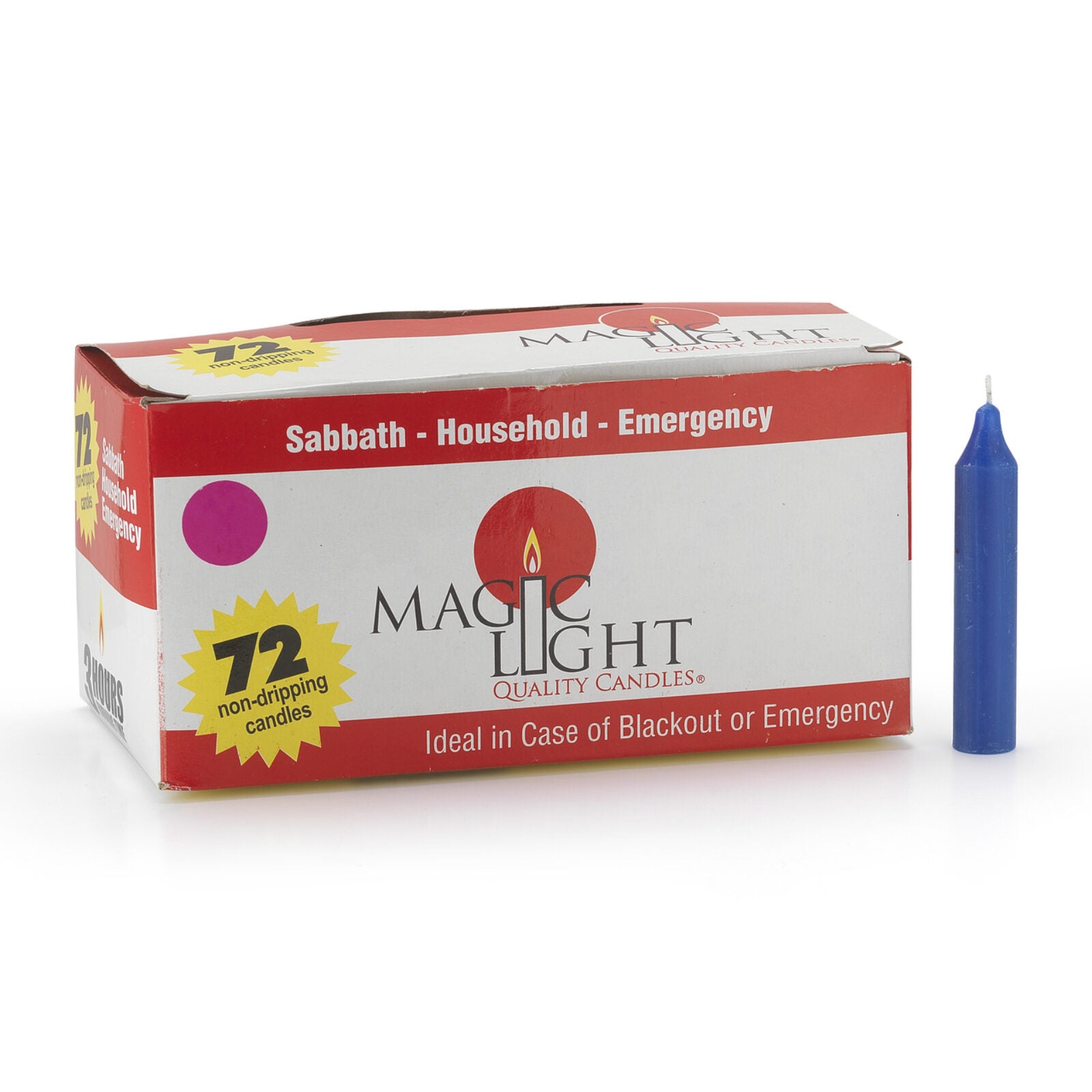 4" Household Candle (72 Pieces)