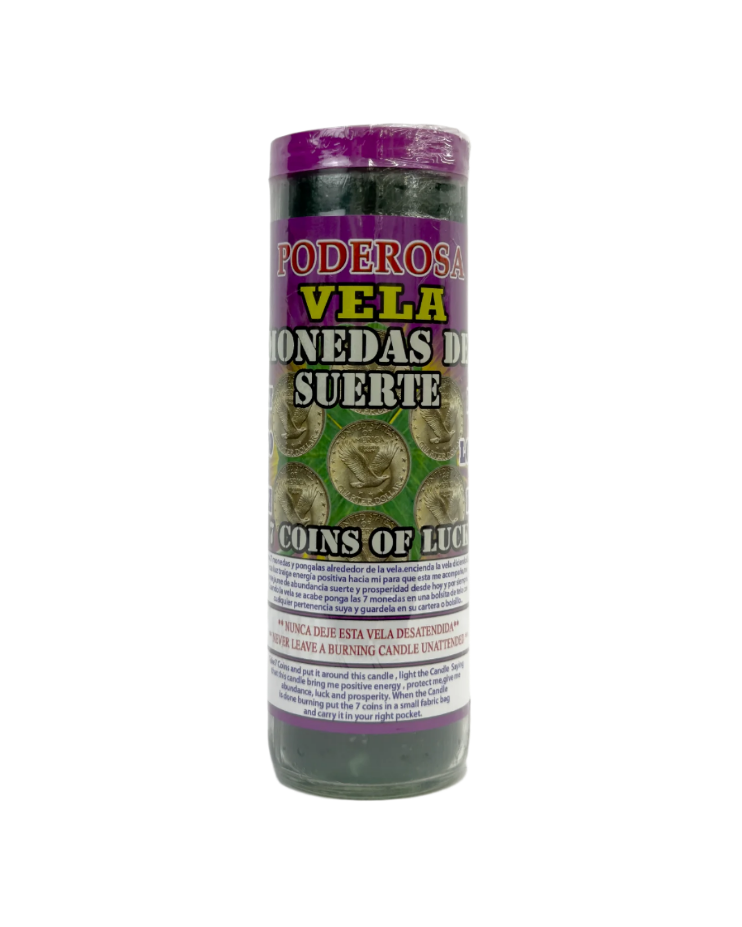 7 Coins of Luck 7 Days Scented Candle