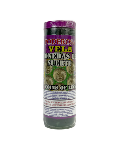 7 Coins of Luck 7 Days Scented Candle