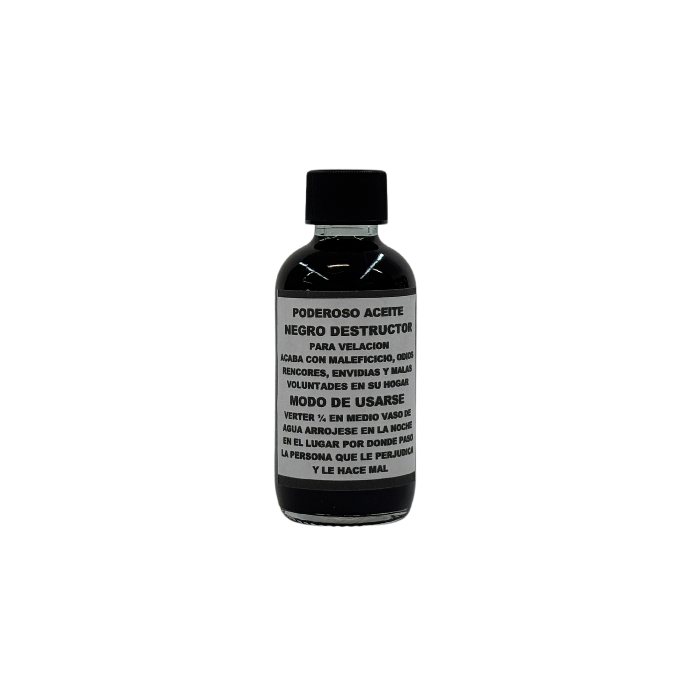 Aceite Negro Destructor 2 oz