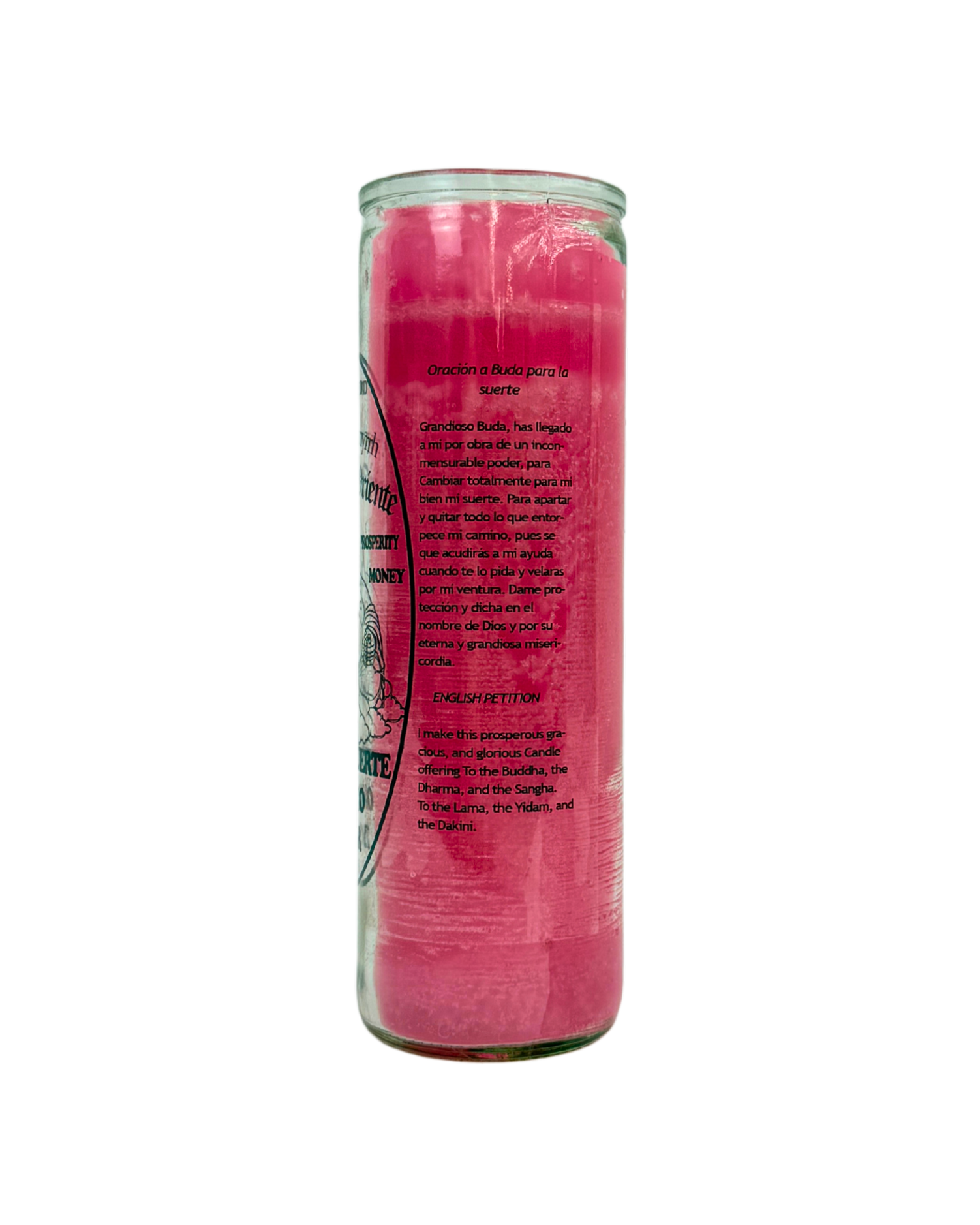 Lucky Buddha Prayer Candle 7 Days