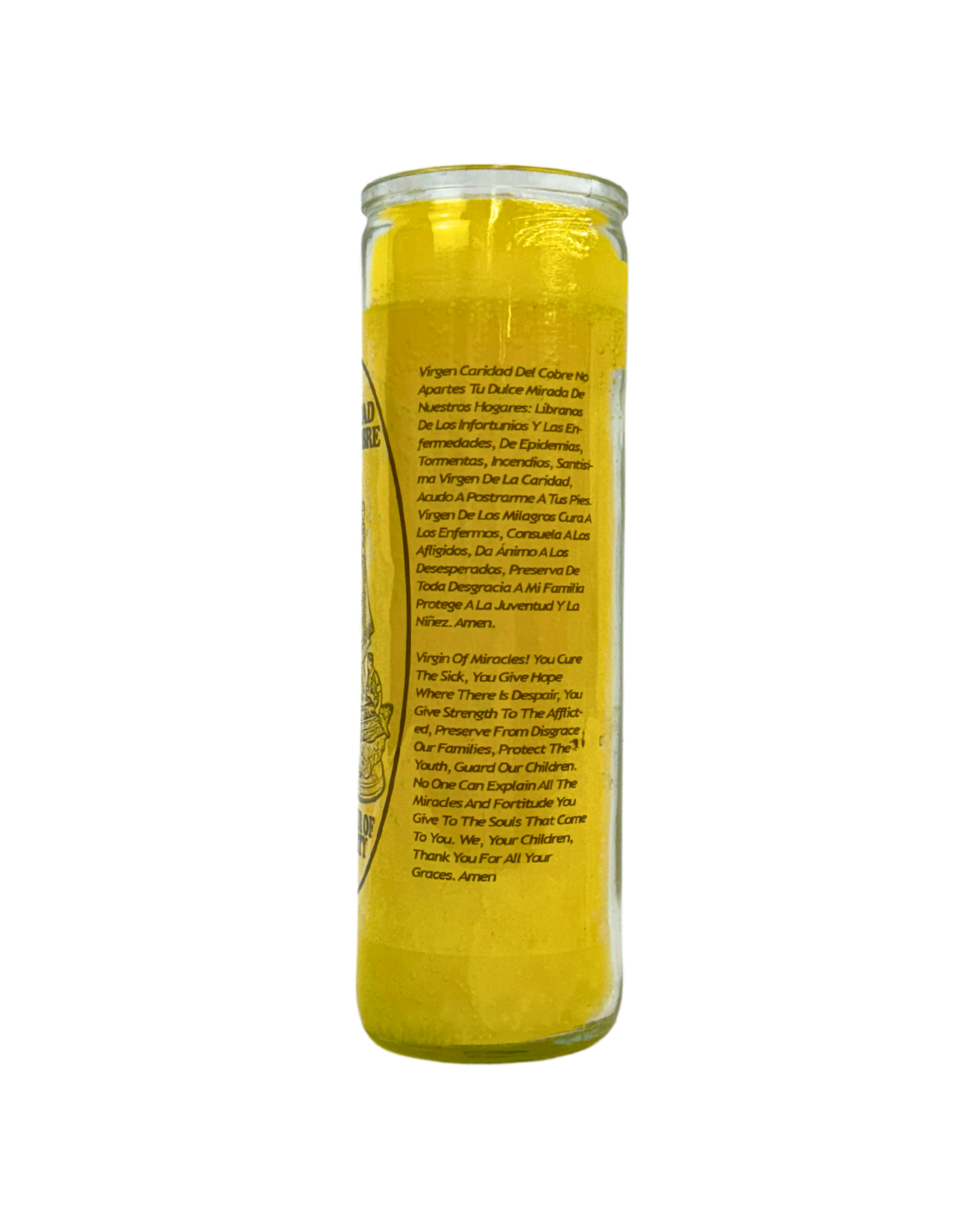 Caridad del Cobre 7 Days Prayer Candle