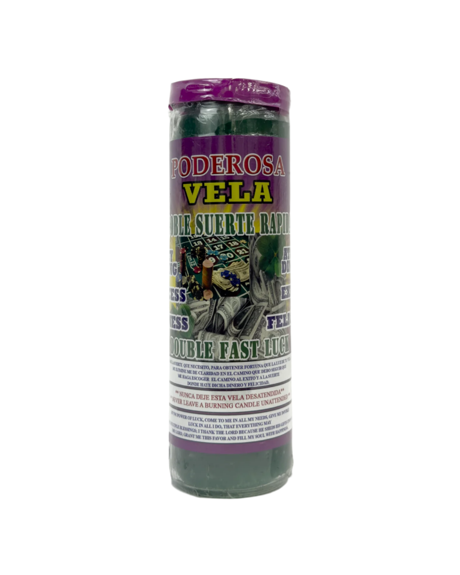 Double Fast Luck Scented 7 Days Candle