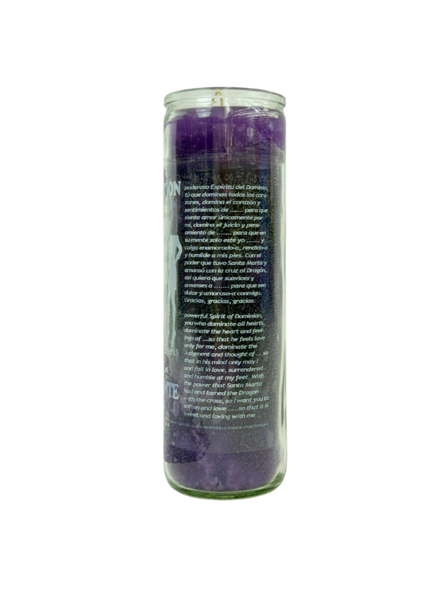 Domination 7 Days Prayer Candle