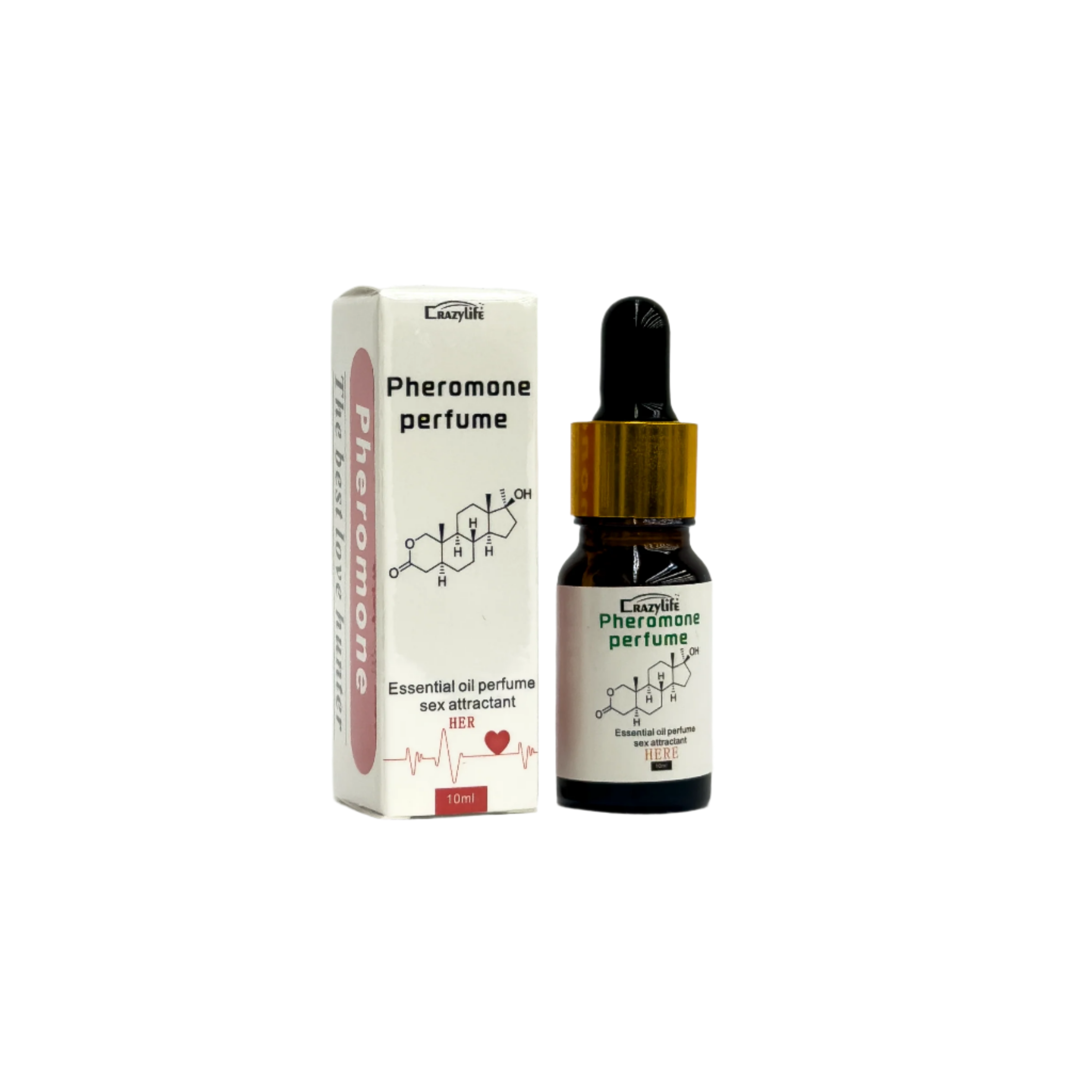 Essential Oil Attractant for Her – 10ml Perfume to Attract Men