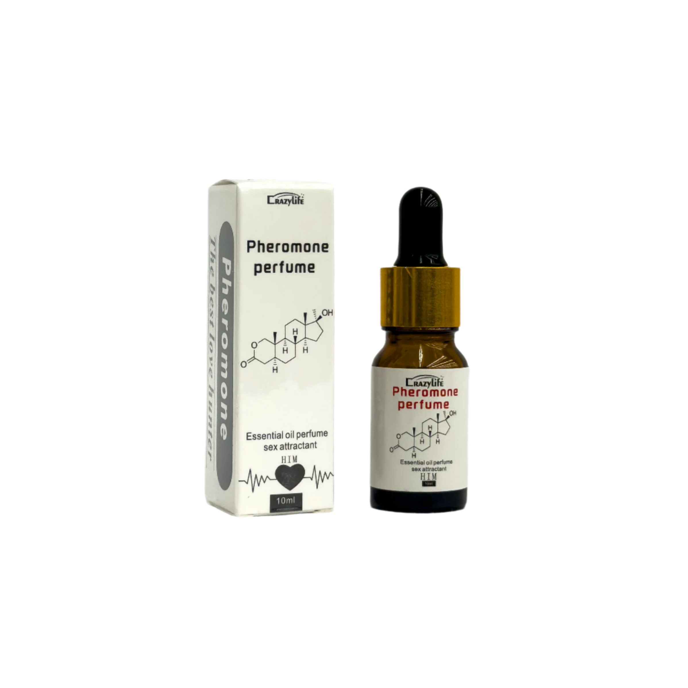 Essential Oil Attractant for Him – 10ml Perfume to Attract Women
