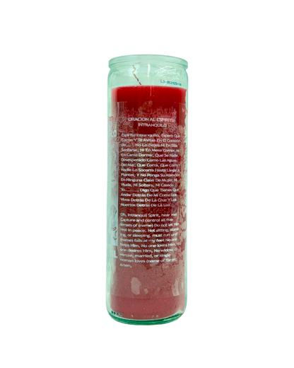 Espiritu Intranquilo 7 Days Prayer Candle