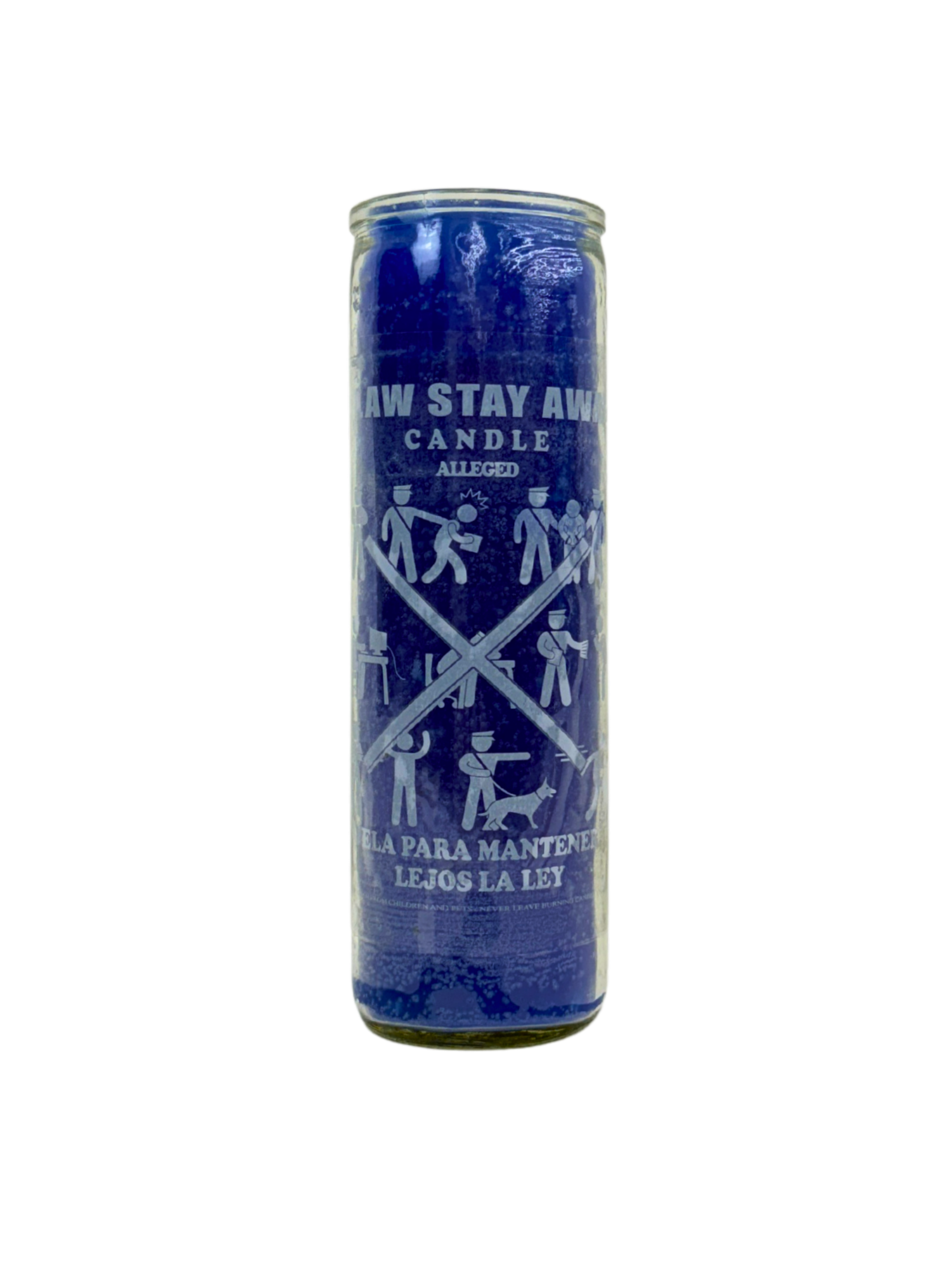 Law Stay Away 7 Days Prayer Candle
