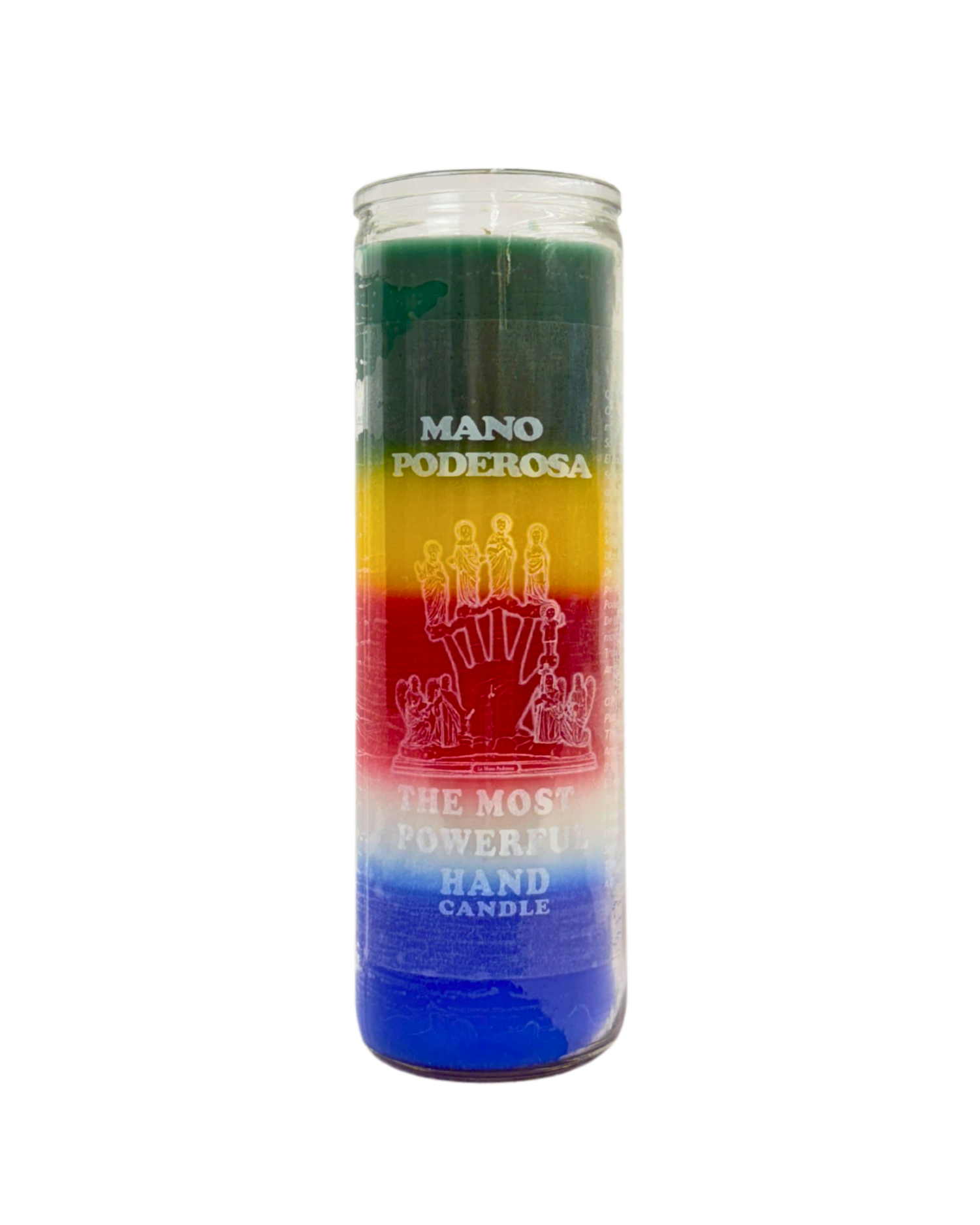 Powerful Hand Multicolor 7 Days Candle