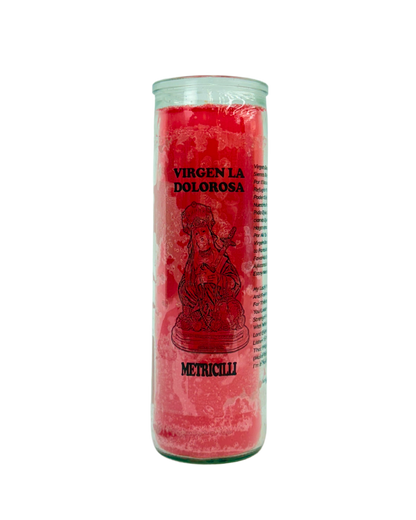 Our Lady of Sorrow 7 Days Prayer Candle