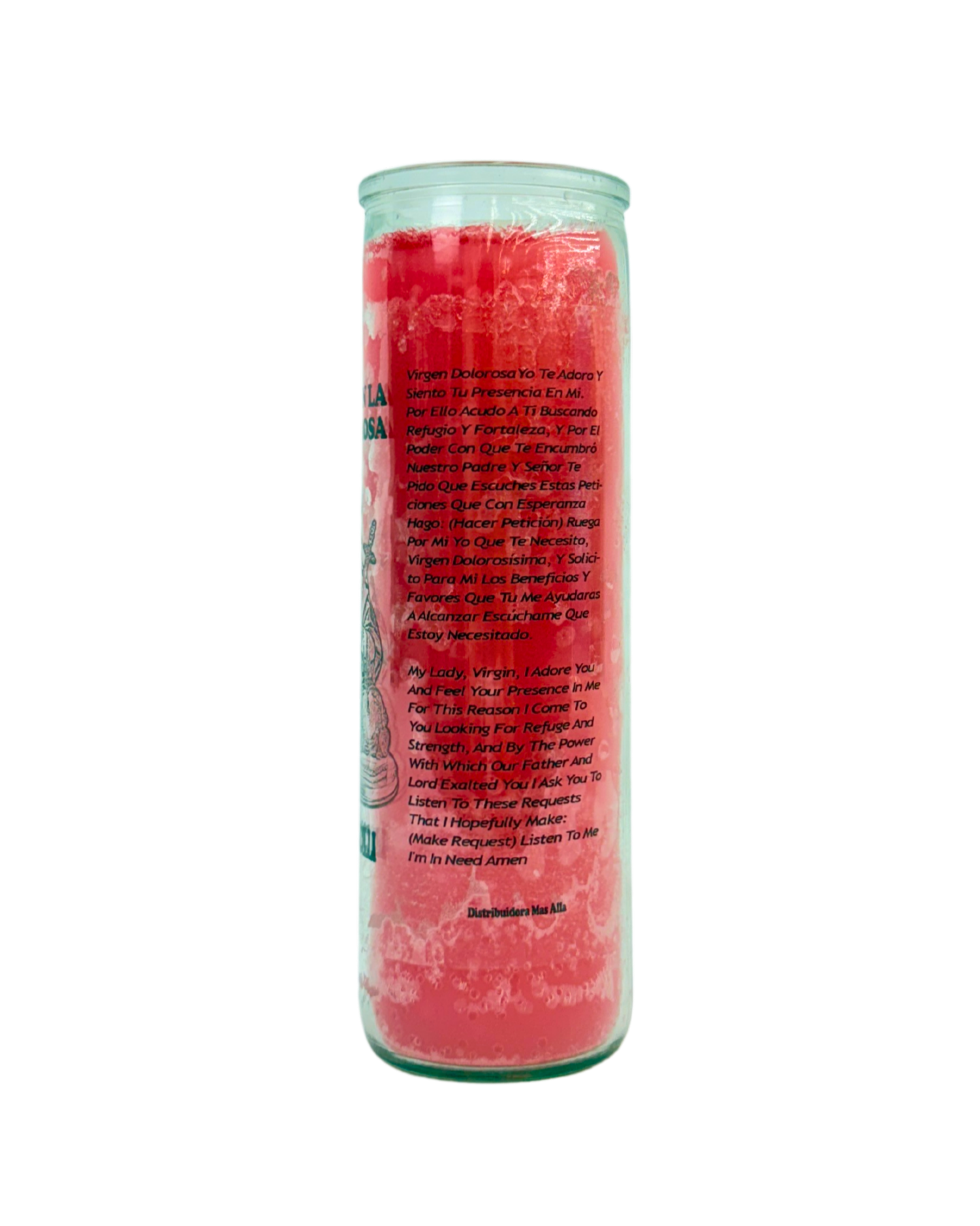 Our Lady of Sorrow 7 Days Prayer Candle