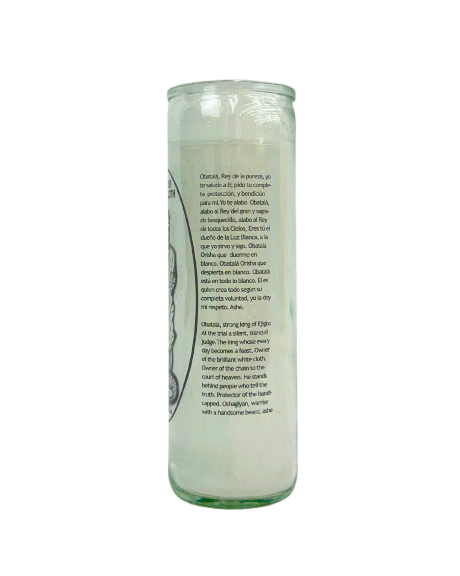 Obatala Orisha 7 Days Candle