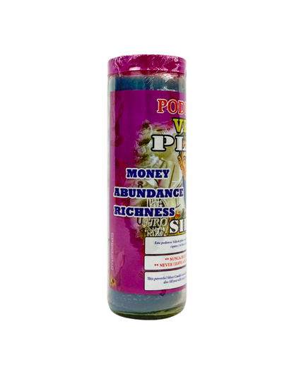 Silver 7 Days Scented Candle