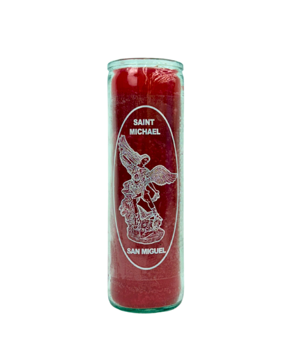 Saint Michael 7 Days Prayer Candle