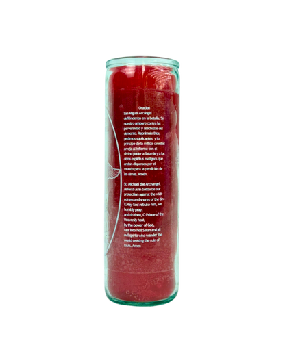 Saint Michael 7 Days Prayer Candle