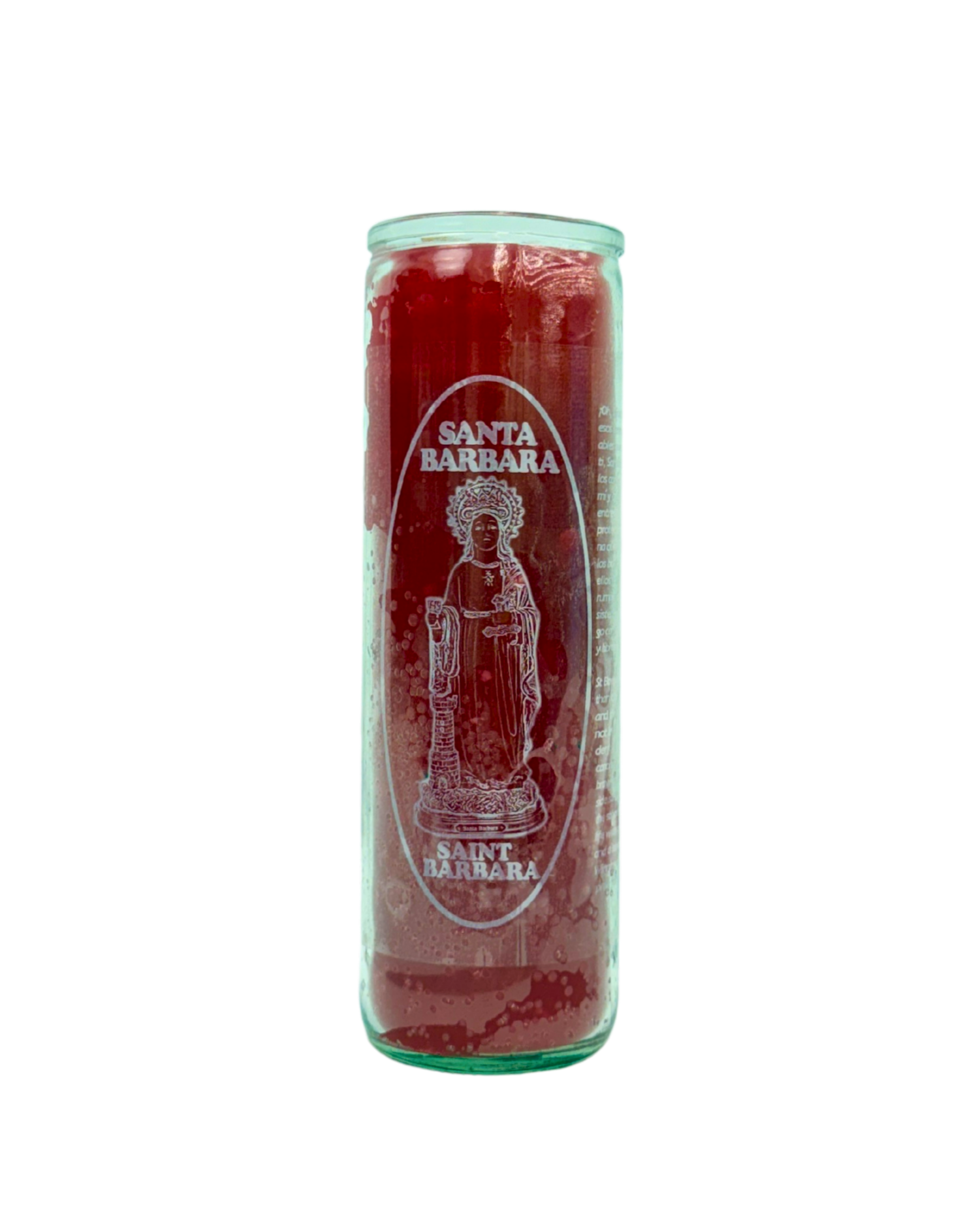 Saint Barbara 7 Days Prayer Candle