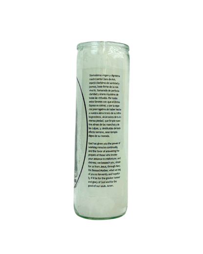 Saint Claire 7 Days Prayer Candle