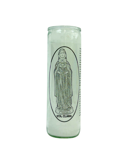 Saint Claire 7 Days Prayer Candle