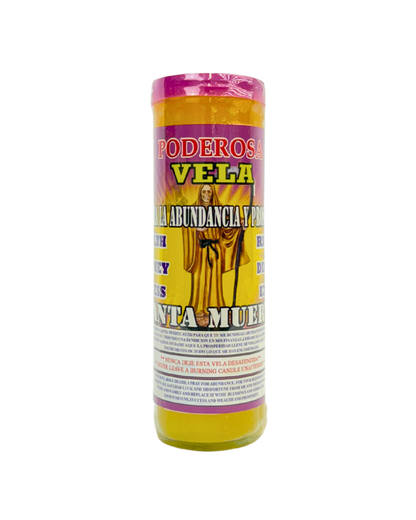 Holy Death Abundance 7 Days Scented Candle