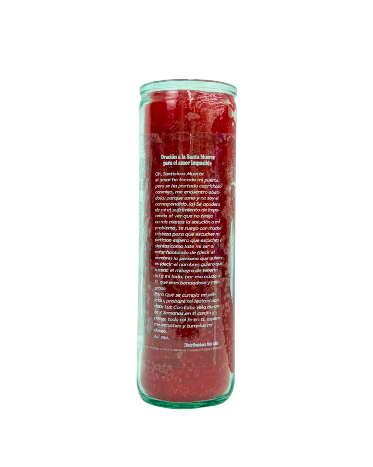 Santa Muerte Amor Imposible 7 Days Prayer Candle