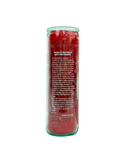 Santa Muerte Amor Imposible 7 Days Prayer Candle