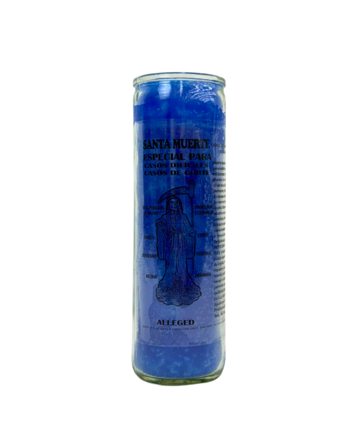 Santa Muerte Casos Dificiles 7 Days Prayer Candle
