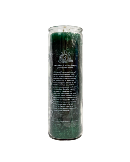 Santa Muerte Dinero 7 Days Prayer Candle