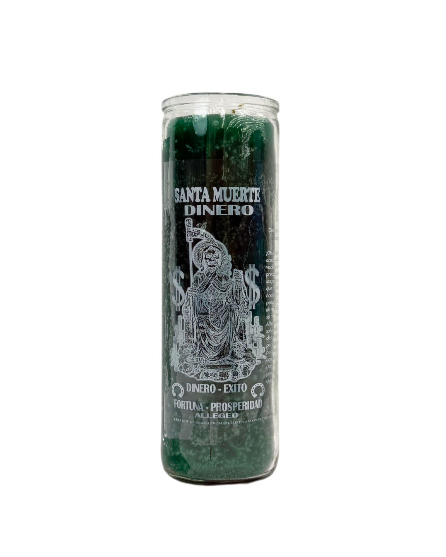 Santa Muerte Dinero 7 Days Prayer Candle