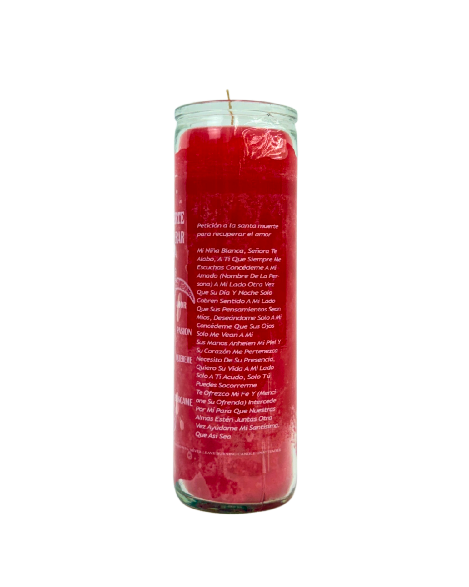 Santa Muerte Para Recuperar Parejas 7 Days Prayer Candle
