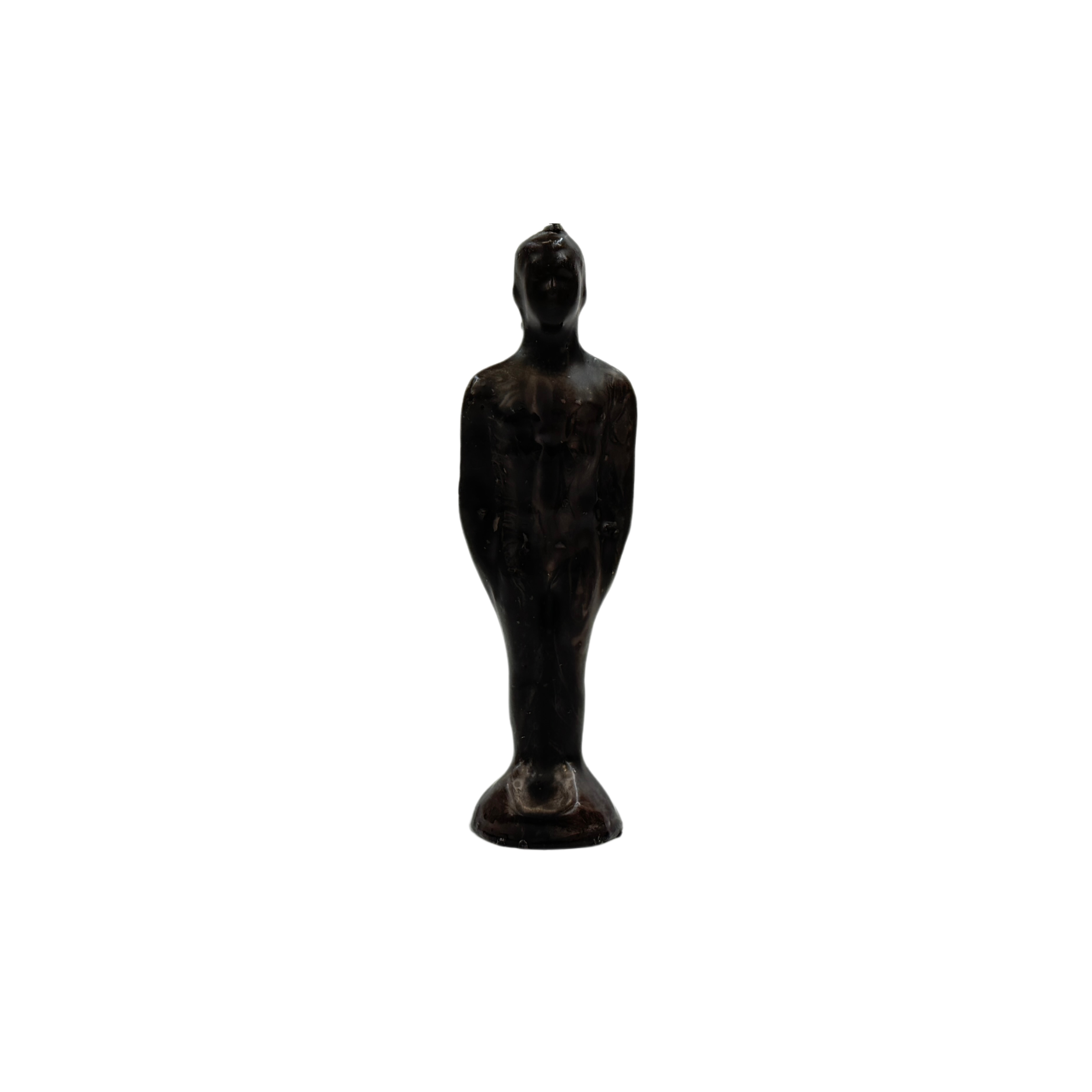 Male Black Image Candle