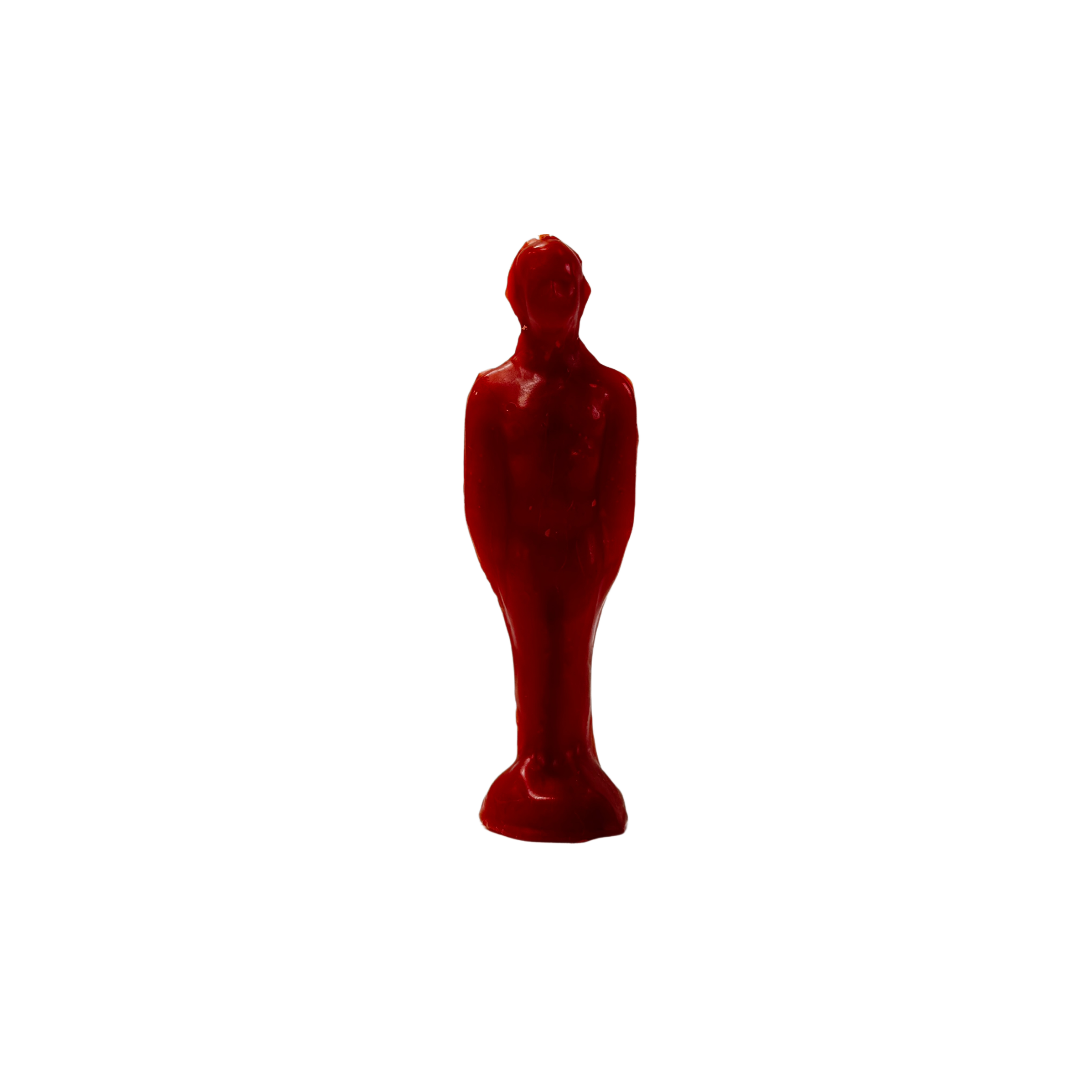 Male Red Image Candle