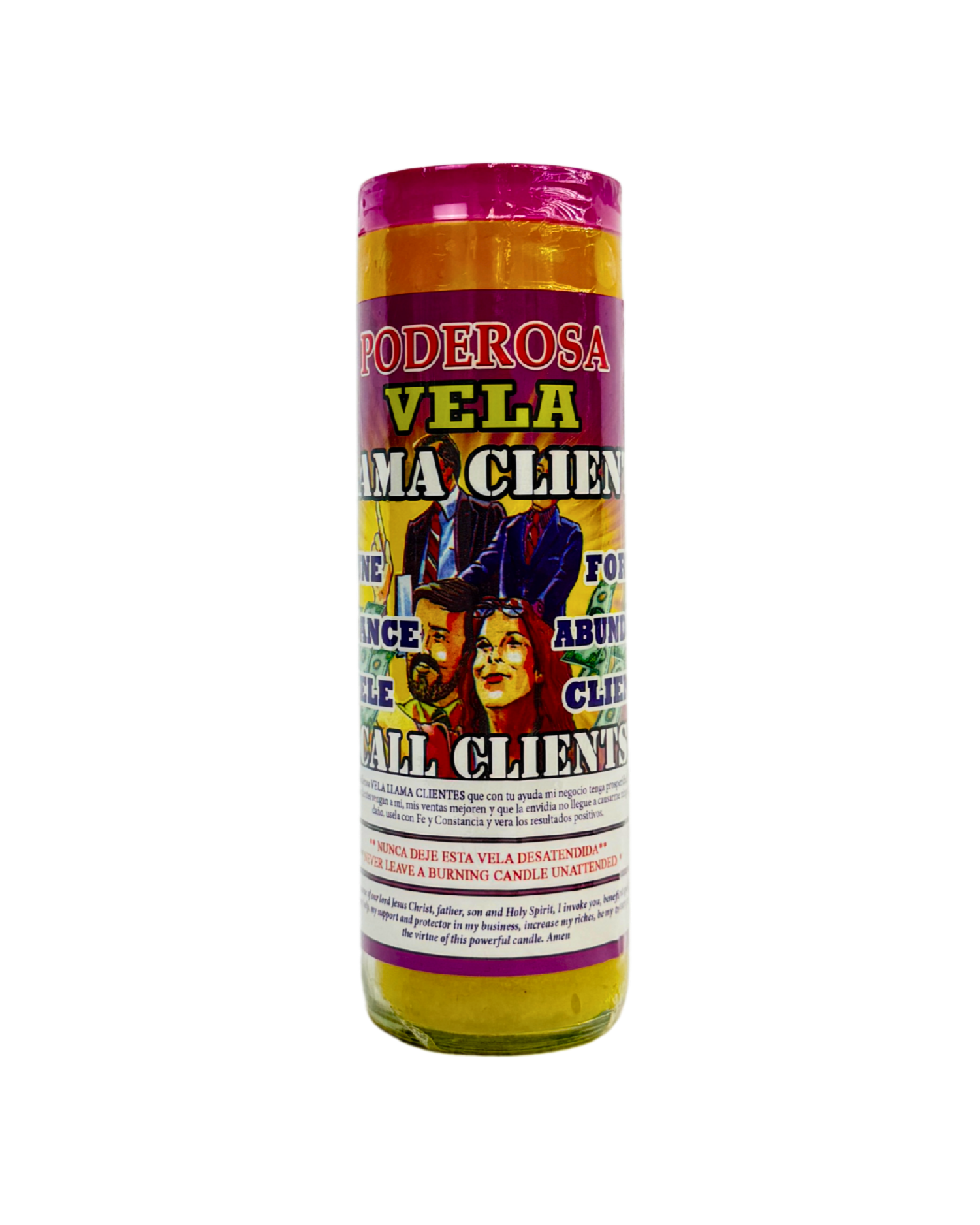 Call Clients 7 Days Scented Candle
