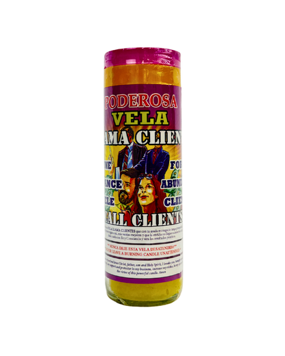 Call Clients 7 Days Scented Candle