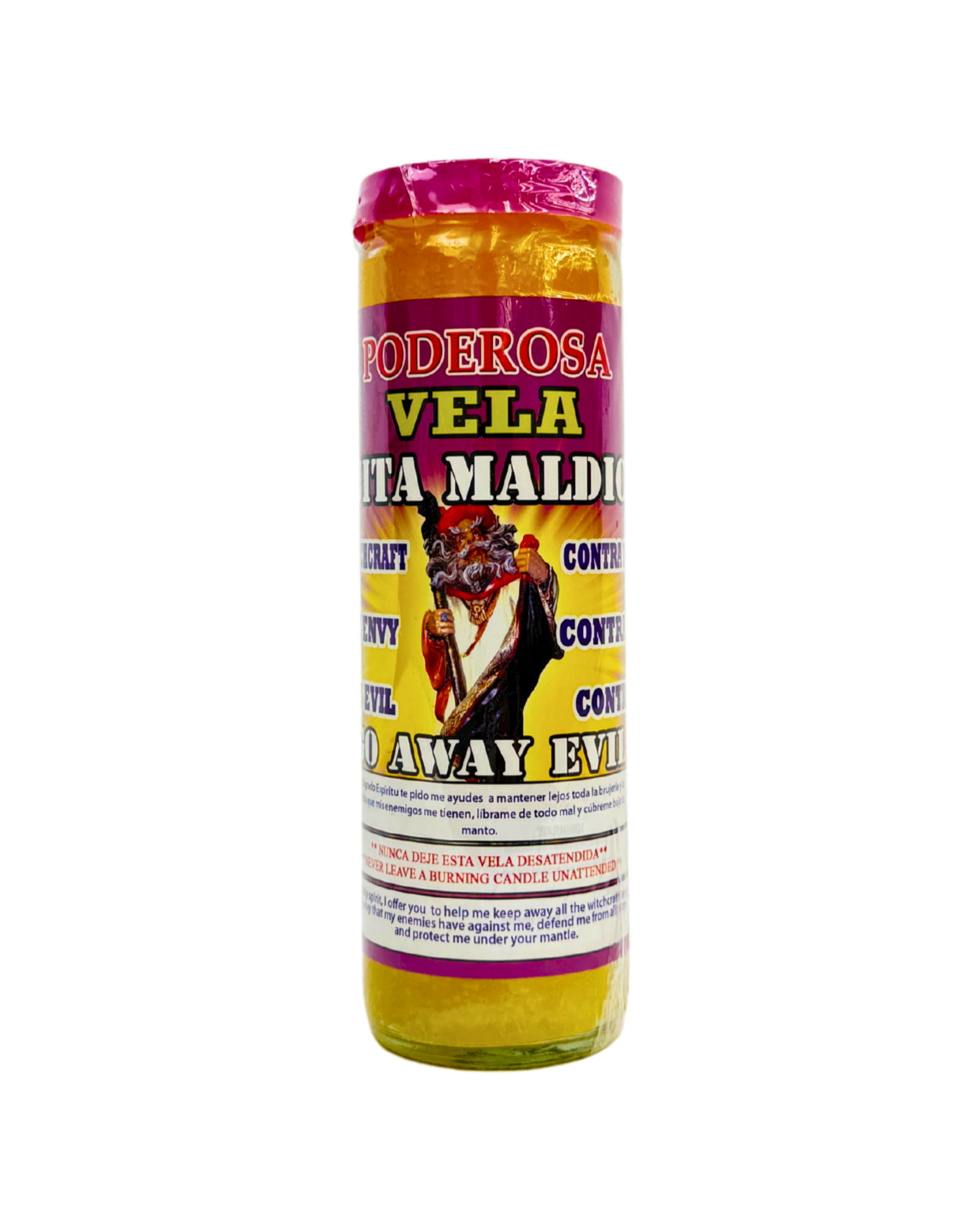 Go Away Evil 7 Days Scented Candle