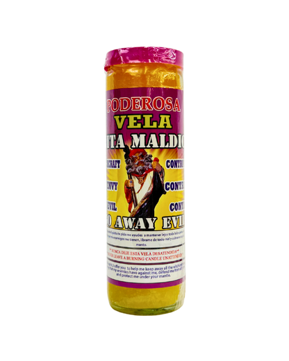 Go Away Evil 7 Days Scented Candle