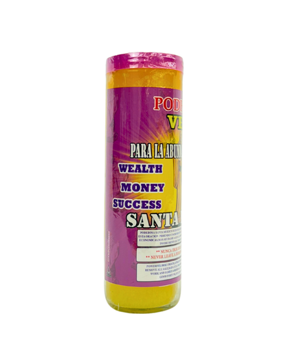 Holy Death Abundance 7 Days Scented Candle
